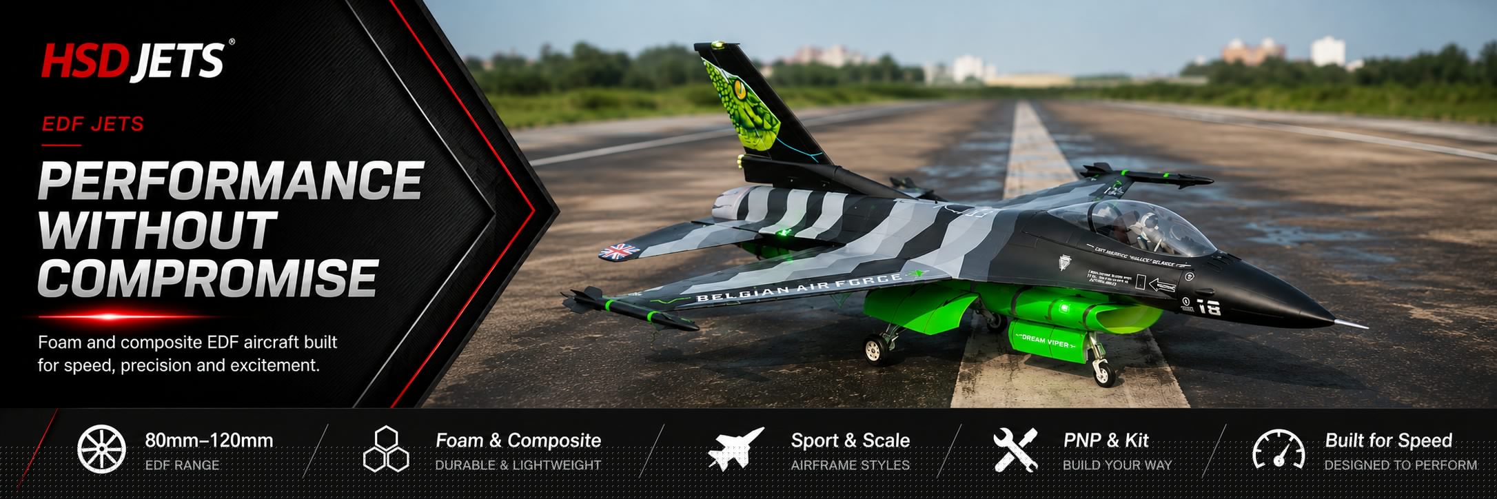 HSD EDF Jets high-performance foam and composite electric ducted fan RC aircraft