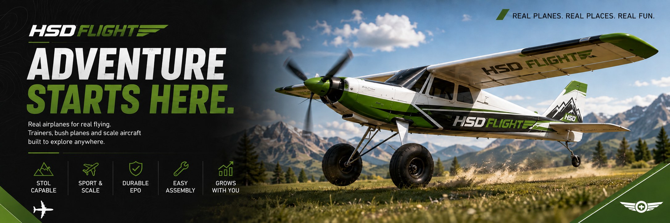 HSD Flight sport, scale and general aviation RC aircraft