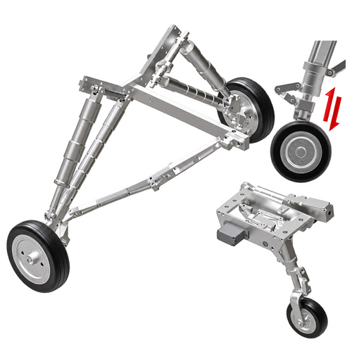HSD all-metal landing gear with functional suspension