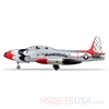Picture of HSDJETS T-33 Foam Turbine Thunderbirds Colors PNP XT60 plug