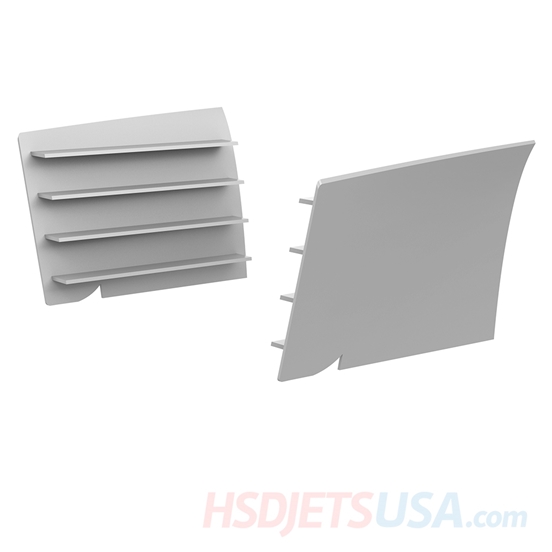 Picture of HSDJETS T-33 Foam Turbine Yellow ribbon + Thunderbird Colors Air inlet trim left and right**