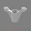 Picture of HSDJETS S-EDF 105mm F-16 Front shock absorber outer shaft fixing seat**