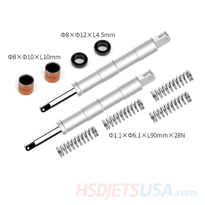 Picture of HSDJETS F-16 Rear landing gear shock shaft: Left + Right**