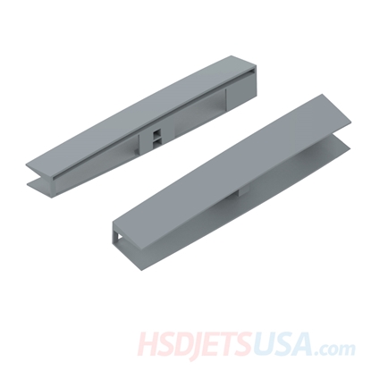 Picture of HSDJETS F-16 grey color Left and right fuselage horizontal tail connection fixing piece**