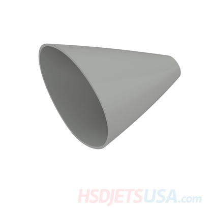 Picture of HSDJETS F-16 Black and white Snow Camo color Nose cone**