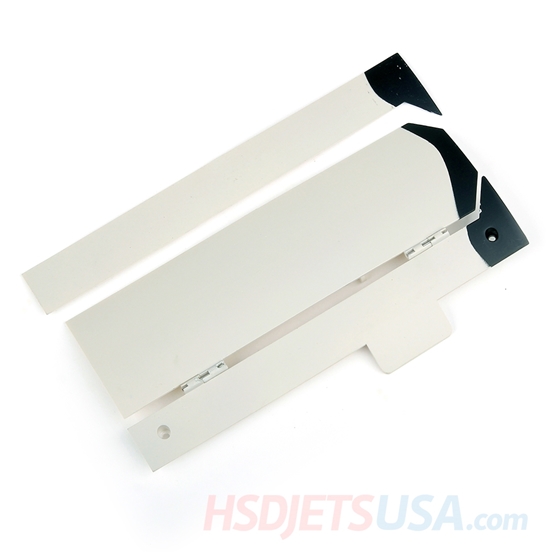 Picture of HSDJETS F-16 Black and white Snow Camo color Front landing gear cover plate**