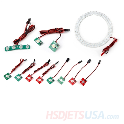 Picture of HSDJETS F-16 Complete set of LED lights**