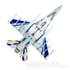 Picture of HSDJETS HF-16 V2.1 Foam Turbine Belgian Colors PNP*