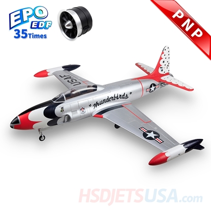 Picture of HSDJETS S-EDF 120mm HT-33 Thunderbirds Colors PNP 12S*