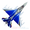 Picture of HSDJETS HF-16 V2.1 Foam Turbine Belgian Colors KIT*
