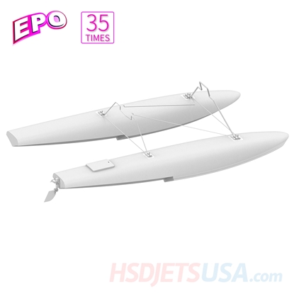 Picture of HSDJETS 2000mm HSDJETS-182 Pontoon w/ Servo (not installed)* FREE USA SHIPPING