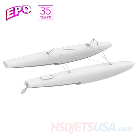 Picture of HSDJETS 2000mm HSDJETS-182 Pontoon w/ Servo (not installed)* FREE USA SHIPPING