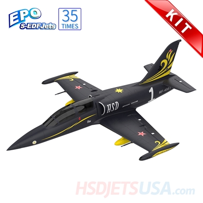 Picture of HSDJETS S-EDF 120mm HL-39 Black Gold Colors KIT*