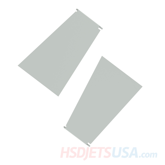 Picture of HSDJETS HL-39 Rear Landing gear baffle L&R (Blue Camo)**