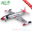 Picture of T-33 Foam Turbine Thunderbirds Colors PNP XT60 plug