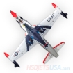 Picture of T-33 Foam Turbine Thunderbirds Colors PNP XT60 plug