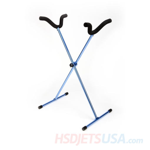 Picture of Sponge holder Aluminum alloy model stand Blue**