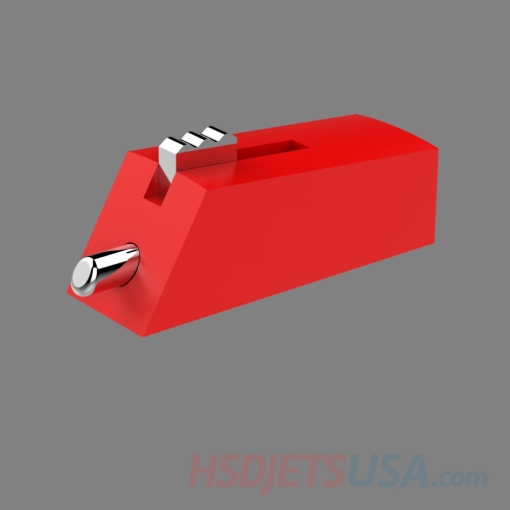 Picture of Super Viper Red Colors Cockpit cover buckle*
