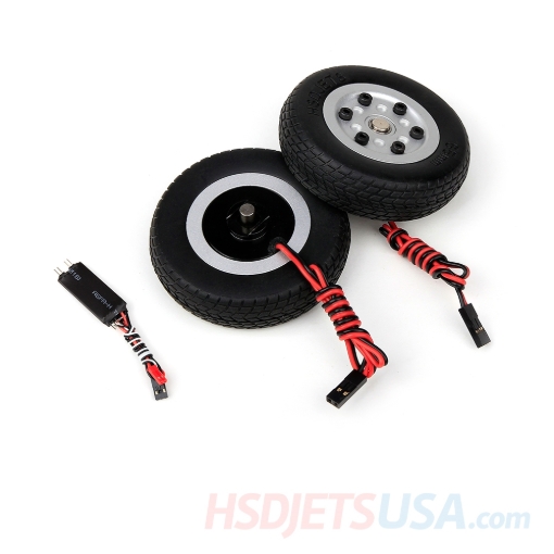 Picture of SV (foam) Turbine & EDF, F-16 Turbine & EDF Rear Left and Right Brake Wheels*