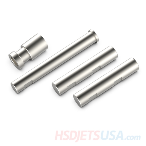 Picture of Super viper V3 landing gear complete connecting shaft kit (Front w/sleeve + L&R)**