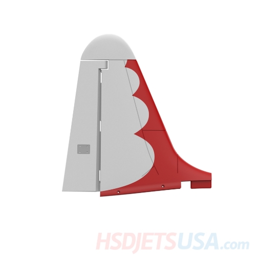 Picture of HSDJETS T-33 Foam Turbine Thunderbird Colors Vertical tail**
