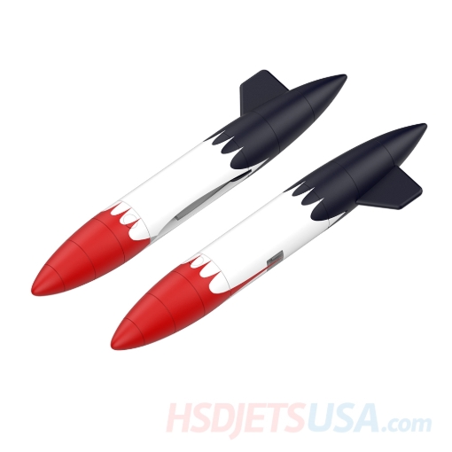 Picture of HSDJETS T-33 Foam Turbine Thunderbird Colors Auxiliary fuel tank**