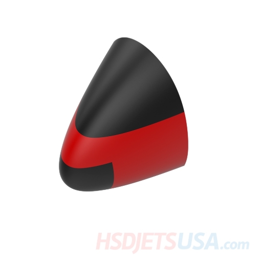 Picture of HSDJETS T-33 Foam Turbine Thunderbird Colors Nose cone**