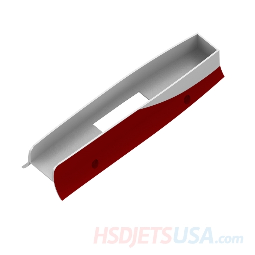 Picture of HSDJETS T-33 Foam Turbine Thunderbird Colors Vertical tail fixing seat**