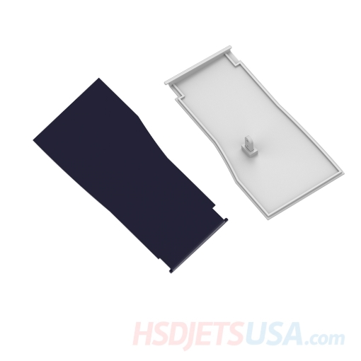 Picture of HSDJETS T-33 Foam Turbine Thunderbird Colors landing gear baffle A left and right**