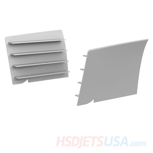 Picture of HSDJETS T-33 Foam Turbine Yellow ribbon + Thunderbird Colors Air inlet trim left and right**