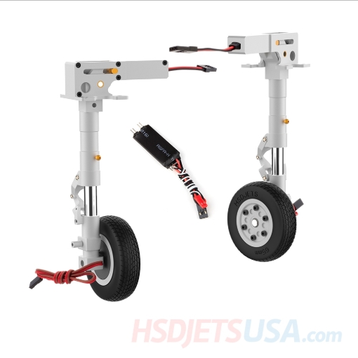 Picture of HSDJETS T-33 Complete set of rear landing gear (Including brake control panel)**