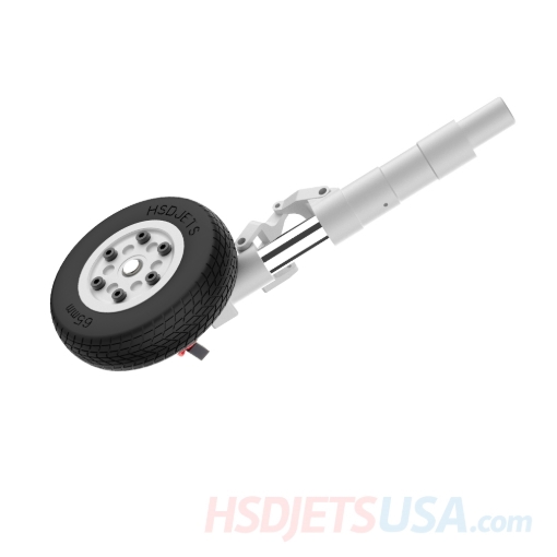 Picture of HSDJETS T-33 Rear left gear Hydraulic leg + brake wheel (excluding control panel)**
