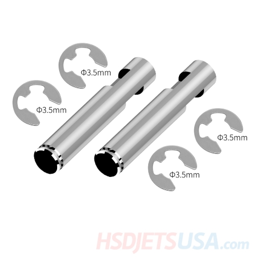 Picture of HSDJETS S-EDF 105mm F-16 Rear wheel fixed base rotating shaft**