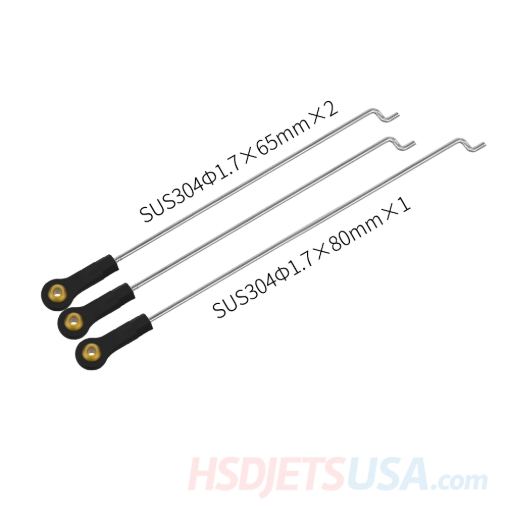 Picture of HSDJETS S-EDF 105mm F-16 Front & rear unlocking wire**