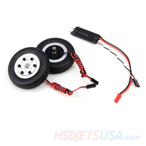 Picture of HSDJETS Turbine & S-EDF 105mm F-16 AND Super Viper foam left and right brake wheels**