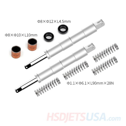 Picture of HSDJETS F-16 Rear landing gear shock shaft: Left + Right**