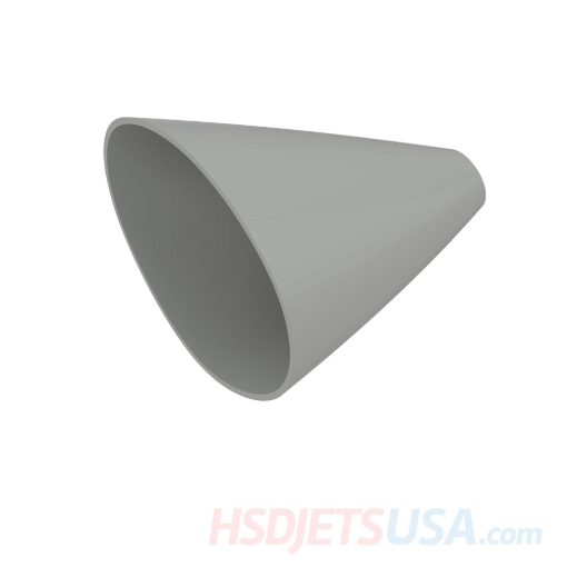 Picture of HSDJETS F-16 Black and white Snow Camo color Nose cone**