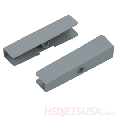 Picture of HSDJETS F-16 grey color Left and right fuselage horizontal tail connection fixing seat**