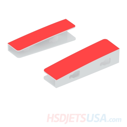 Picture of HSDJETS F-16 Thunderbirds color Fixed seat of left and right missiles**