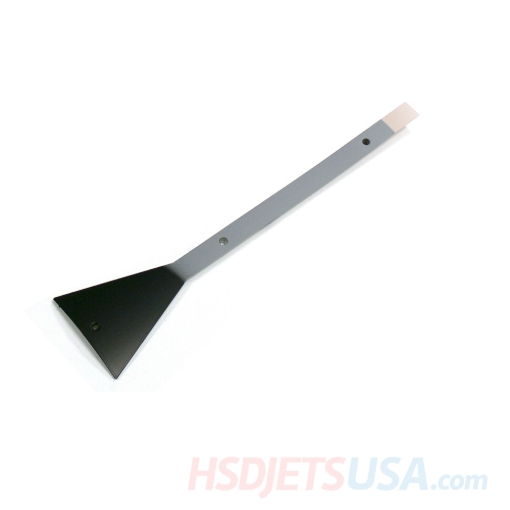 Picture of HSDJETS F-16 Black and white Snow Camo color Rear landing gear cover plate**