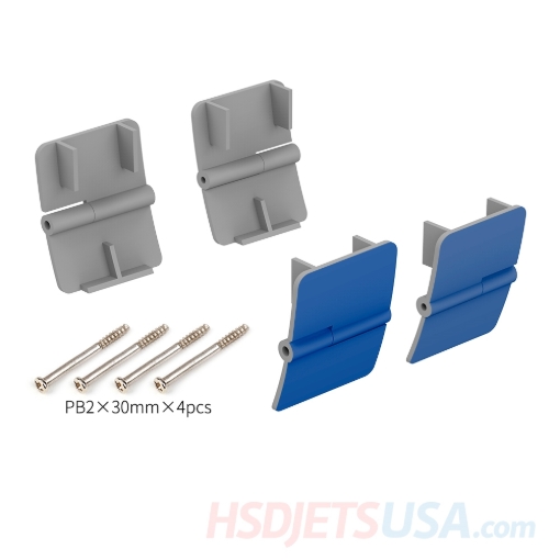 Picture of HSDJETS F-16 Thunderbirds color Rear wheel cover hinge**