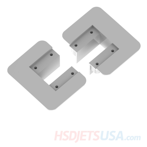 Picture of HSDJETS Super Viper Navy Color Left and Right Wing Main Landing Gear Fixed Seat**