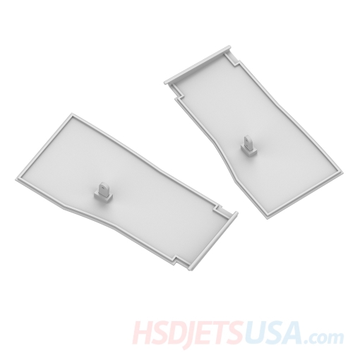 Picture of HSDJETS T-33 Foam Turbine Yellow ribbon color landing gear baffle A left and right**