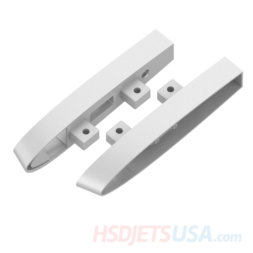 Picture of HSDJETS T-33 Foam Turbine Yellow ribbon color Left and right fuselage & Horizontal tail connection fixing piece*
