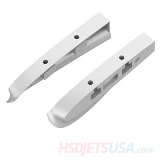 Picture of HSDJETS T-33 Foam Turbine Yellow ribbon color Left and right fuselage & Horizontal tail connection fixing seat**