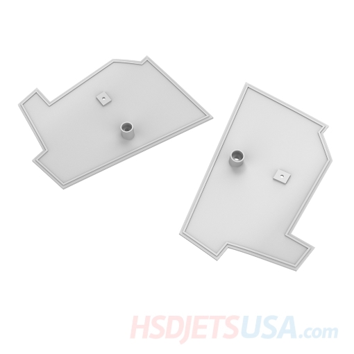 Picture of HSDJETS T-33 Foam Turbine Yellow ribbon color landing gear baffle B left and right**