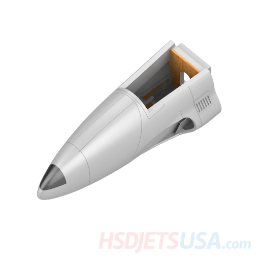Picture of HSDJETS T-33 Foam Turbine Yellow ribbon color Nose**