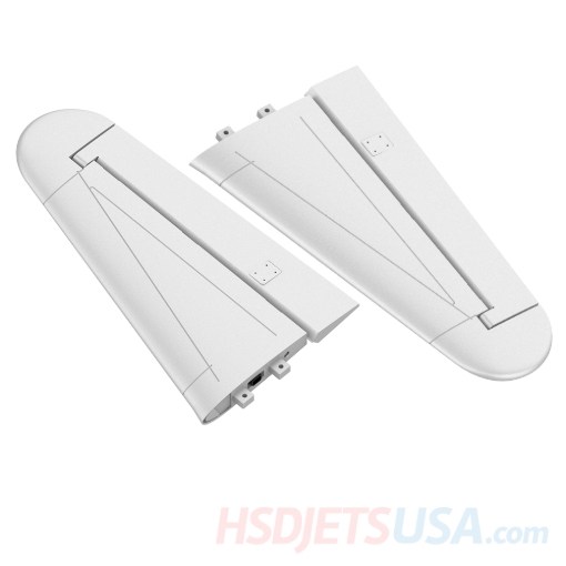 Picture of HSDJETS T-33 Foam Turbine Yellow ribbon color Horizontal tail (pair)**