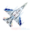Picture of HSDJETS HF-16 V2.1 Foam Turbine Belgian Colors PNP*