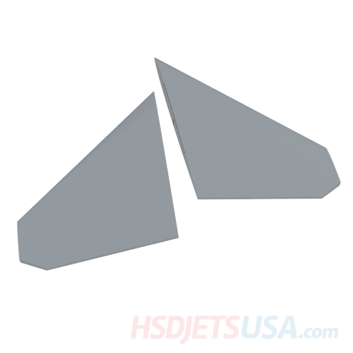 Picture of HSDJETS S-EDF 105mm HF-16 Grey color left and right horizontal tail**